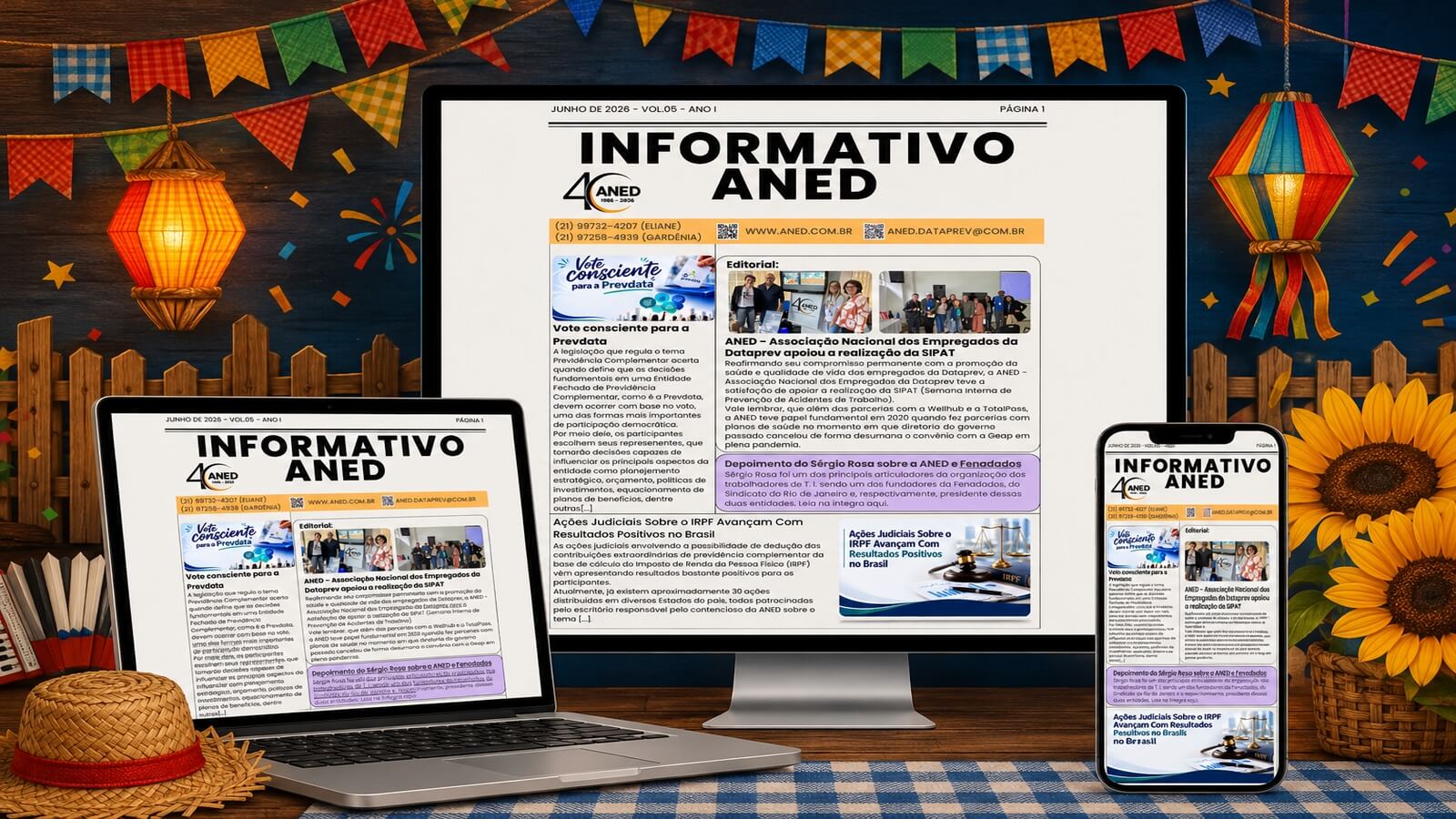 5º Boletim da ANED Junho de 2026 – Vol. V – Ano I